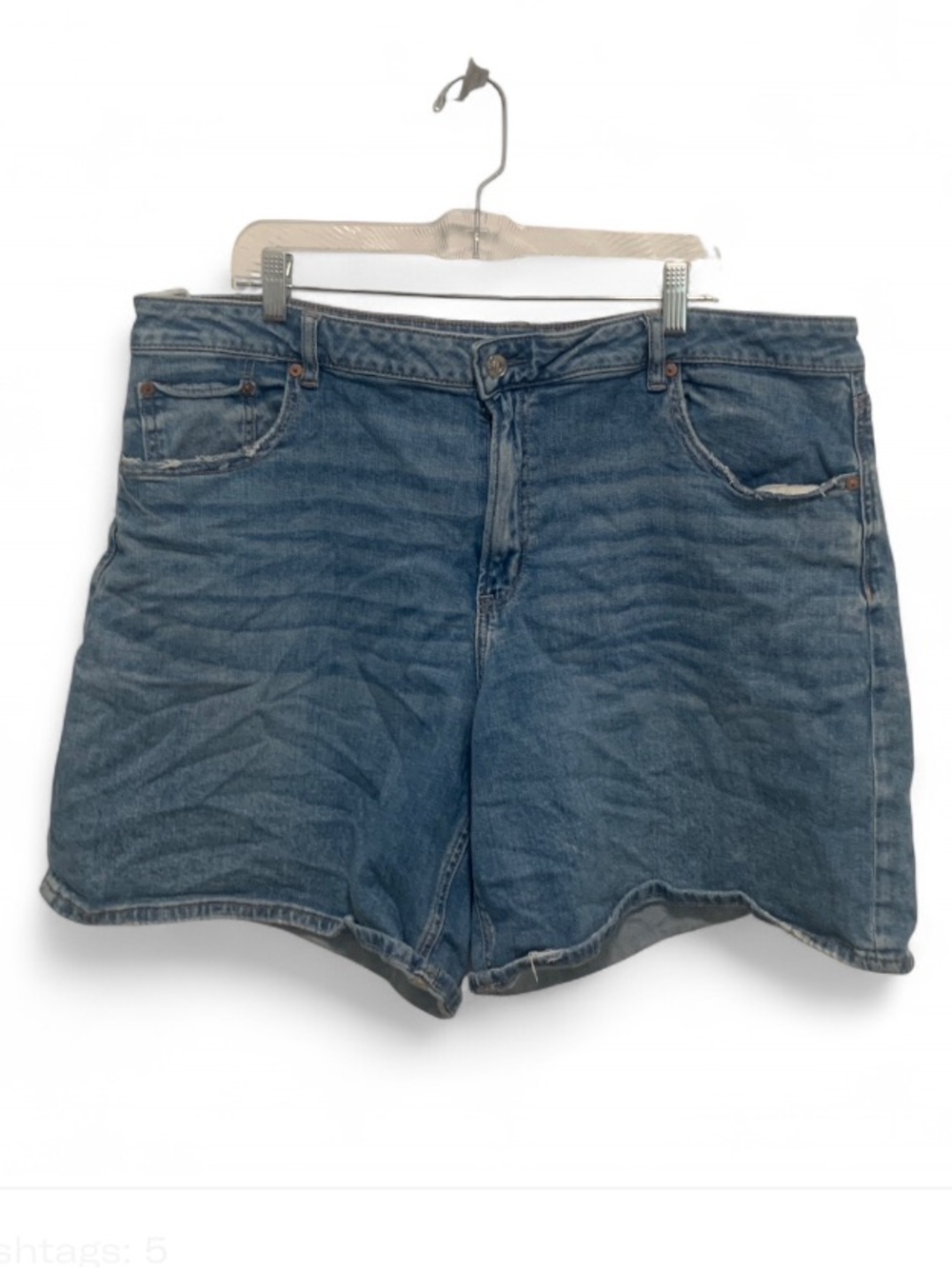 American Eagle Low Rise Baggy Jean Shorts